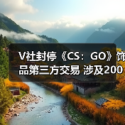 V社封停《CS:GO》饰品第三方交易 涉及200万美元(图1) V社封停《CS:GO》饰品第三方交易 涉及200万美元(图1)