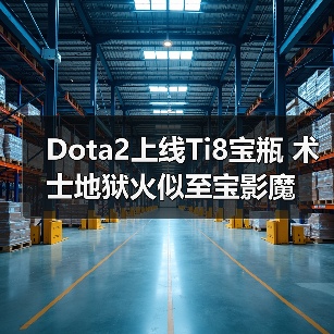 Dota2上线Ti8宝瓶 术士地狱火似至宝影魔（图1）