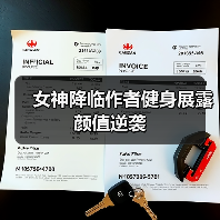 女神降临作者健身展露颜值逆袭（图3）