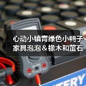 心动小镇青绿色小鸭子家具泡泡＆橡木和萤石点位（图3）