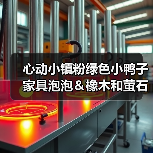 心动小镇粉绿色小鸭子家具泡泡＆橡木和萤石点位（图2）