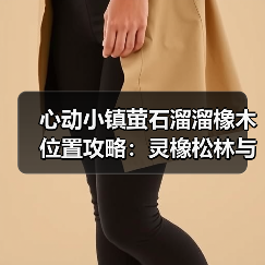 心动小镇萤石溜溜橡木位置攻略：灵橡松林与4号家园必收点（图2）