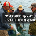 氪金大佬PDD花7W5《CS:GO》开箱遭网友嘲讽 非酋戒赌现场引热议（图4）