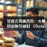 非官方充值风险：大量玩家账号被封 《Dota2》官方紧急提醒（图1）