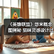 《英雄联盟》悠米概念图揭秘 猫咪灵感设计过程解析(图3) 《英雄联盟》悠米概念图揭秘 猫咪灵感设计过程解析(图3)