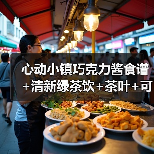 心动小镇巧克力酱食谱+清新绿茶饮+茶叶+可可豆价格（图2）
