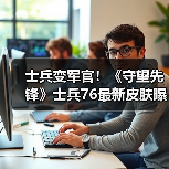 士兵变军官！《守望先锋》士兵76最新皮肤曝光！（图3）