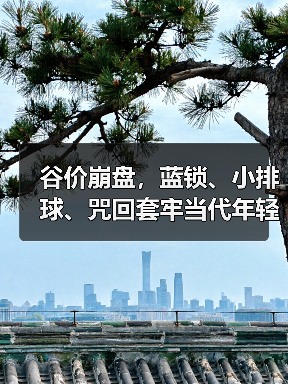 谷价崩盘,蓝锁、小排球、咒回套牢当代年轻人(上)(图3) 谷价崩盘,蓝锁、小排球、咒回套牢当代年轻人(上)(图3)