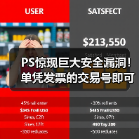 PS惊现巨大安全漏洞!单凭发票的交易号即可盗取账号(图1) PS惊现巨大安全漏洞!单凭发票的交易号即可盗取账号(图1)