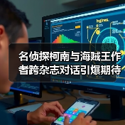 名侦探柯南与海贼王作者跨杂志对话引爆期待（图1）