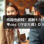 炮筒也能转?揭秘1:1机甲cos《守望先锋》D.Va的硬核制作(图3) 炮筒也能转?揭秘1:1机甲cos《守望先锋》D.Va的硬核制作(图3)
