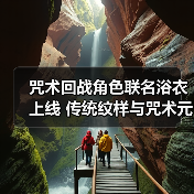 咒术回战角色联名浴衣上线 传统纹样与咒术元素碰撞(图2) 咒术回战角色联名浴衣上线 传统纹样与咒术元素碰撞(图2)