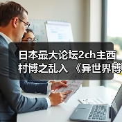日本最大论坛2ch主西村博之乱入 《异世界博之》连载开启(图1) 日本最大论坛2ch主西村博之乱入 《异世界博之》连载开启(图1)