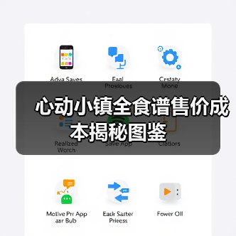 心动小镇全食谱售价成本揭秘图鉴(图4) 心动小镇全食谱售价成本揭秘图鉴(图4)