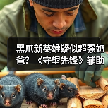 黑爪新英雄疑似超强奶爸?《守望先锋》辅助角色曝光(图2) 黑爪新英雄疑似超强奶爸?《守望先锋》辅助角色曝光(图2)