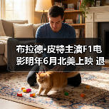 布拉德·皮特主演F1电影明年6月北美上映 退役车手赛道重生挑战?(图3) 布拉德·皮特主演F1电影明年6月北美上映 退役车手赛道重生挑战?(图3)