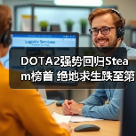 DOTA2强势回归Steam榜首 绝地求生跌至第三(图2) DOTA2强势回归Steam榜首 绝地求生跌至第三(图2)