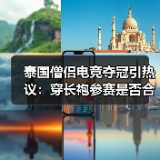 泰国僧侣电竞夺冠引热议:穿长袍参赛是否合适?(图4) 泰国僧侣电竞夺冠引热议:穿长袍参赛是否合适?(图4)