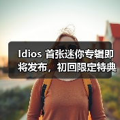 Idios 首张迷你专辑即将发布,初回限定特典+线上对谈惊喜不断(图1) Idios 首张迷你专辑即将发布,初回限定特典+线上对谈惊喜不断(图1)