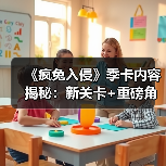 《疯兔入侵》季卡内容揭秘:新关卡+重磅角色来袭(图1) 《疯兔入侵》季卡内容揭秘:新关卡+重磅角色来袭(图1)
