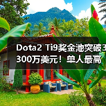 Dota2 Ti9奖金池突破3300万美元!单人最高奖金创纪录(图3) Dota2 Ti9奖金池突破3300万美元!单人最高奖金创纪录(图3)
