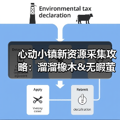 心动小镇新资源采集攻略:溜溜橡木&无暇萤石获取全指南(图1) 心动小镇新资源采集攻略:溜溜橡木&无暇萤石获取全指南(图1)