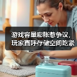 游戏容量膨胀惹争议,玩家直呼存储空间吃紧(图1) 游戏容量膨胀惹争议,玩家直呼存储空间吃紧(图1)