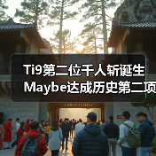 Ti9第二位千人斩诞生 Maybe达成历史第二项成就(图2) Ti9第二位千人斩诞生 Maybe达成历史第二项成就(图2)
