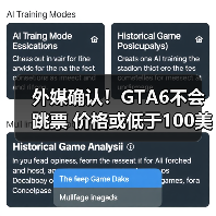 外媒确认!GTA6不会跳票 价格或低于100美元?(图2) 外媒确认!GTA6不会跳票 价格或低于100美元?(图2)