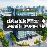 经典名著跨界重生!水浒传首款电视剧网游植入群星造型(图1) 经典名著跨界重生!水浒传首款电视剧网游植入群星造型(图1)
