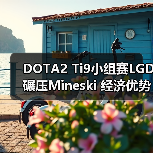 DOTA2 Ti9小组赛LGD碾压Mineski 经济优势明显(图4) DOTA2 Ti9小组赛LGD碾压Mineski 经济优势明显(图4)