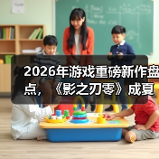 2026年游戏重磅新作盘点,《影之刃零》成夏季最大黑马(图1) 2026年游戏重磅新作盘点,《影之刃零》成夏季最大黑马(图1)