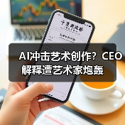 AI冲击艺术创作?CEO解释遭艺术家炮轰(图1) AI冲击艺术创作?CEO解释遭艺术家炮轰(图1)