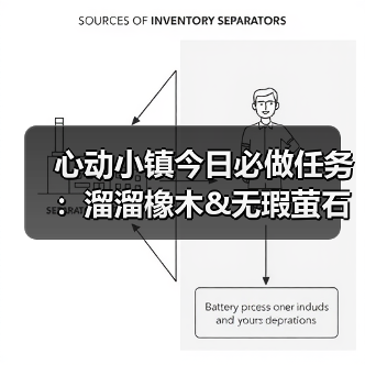 心动小镇今日必做任务:溜溜橡木&无瑕萤石采集全攻略(图4) 心动小镇今日必做任务:溜溜橡木&无瑕萤石采集全攻略(图4)
