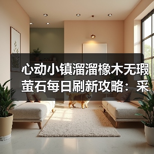 心动小镇溜溜橡木无瑕萤石每日刷新攻略:采集全解析(图1) 心动小镇溜溜橡木无瑕萤石每日刷新攻略:采集全解析(图1)