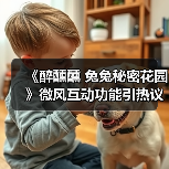 《醉醺醺 兔兔秘密花园》微风互动功能引热议(图4) 《醉醺醺 兔兔秘密花园》微风互动功能引热议(图4)
