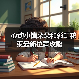 心动小镇朵朵和彩虹花束最新位置攻略(图3) 心动小镇朵朵和彩虹花束最新位置攻略(图3)