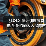 《LOL》源计划皮肤首曝 生化机械人入侵都市!(图3) 《LOL》源计划皮肤首曝 生化机械人入侵都市!(图3)