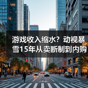 游戏收入缩水?动视暴雪15年从卖断制到内购的巨变(图1) 游戏收入缩水?动视暴雪15年从卖断制到内购的巨变(图1)