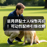 菜月昴黏土人模型再现!可动性配件引爆收藏热潮(图4) 菜月昴黏土人模型再现!可动性配件引爆收藏热潮(图4)