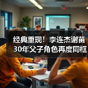 经典重现!李连杰谢苗30年父子角色再度同框(图3) 经典重现!李连杰谢苗30年父子角色再度同框(图3)