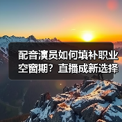 配音演员如何填补职业空窗期?直播成新选择(图2) 配音演员如何填补职业空窗期?直播成新选择(图2)