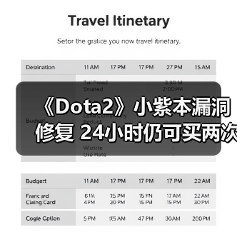 《Dota2》小紫本漏洞修复 24小时仍可买两次?(图1) 《Dota2》小紫本漏洞修复 24小时仍可买两次?(图1)