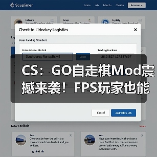 CS:GO自走棋Mod震撼来袭!FPS玩家也能下棋?(图1) CS:GO自走棋Mod震撼来袭!FPS玩家也能下棋?(图1)