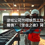 游戏公司为何给员工放暑假?《堡垒之夜》背后真相(图3) 游戏公司为何给员工放暑假?《堡垒之夜》背后真相(图3)