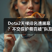Dota2天梯排名遭黑幕?不交保护费竟被 Dota2天梯排名遭黑幕?不交保护费竟被