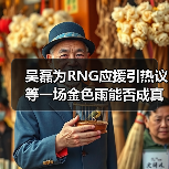 吴磊为RNG应援引热议 等一场金色雨能否成真?(图2) 吴磊为RNG应援引热议 等一场金色雨能否成真?(图2)