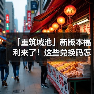 「重筑城池」新版本福利来了!这些兑换码怎么领?(图2) 「重筑城池」新版本福利来了!这些兑换码怎么领?(图2)