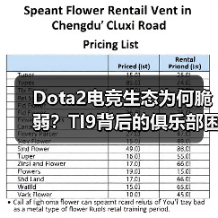 Dota2电竞生态为何脆弱?TI9背后的俱乐部困境(图2) Dota2电竞生态为何脆弱?TI9背后的俱乐部困境(图2)