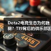 Dota2电竞生态为何脆弱?TI9背后的俱乐部困境(图4) Dota2电竞生态为何脆弱?TI9背后的俱乐部困境(图4)